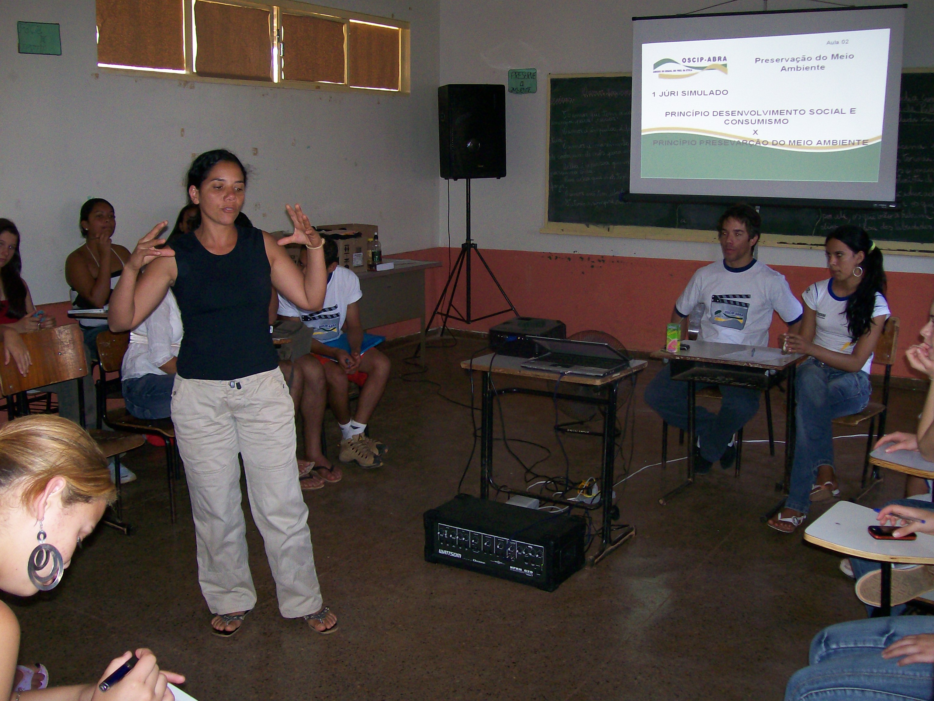 Júri simulado no Centro Educacional Taquara — registro 14